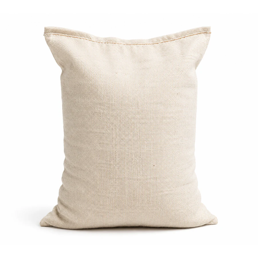 Cotton seed bag front view