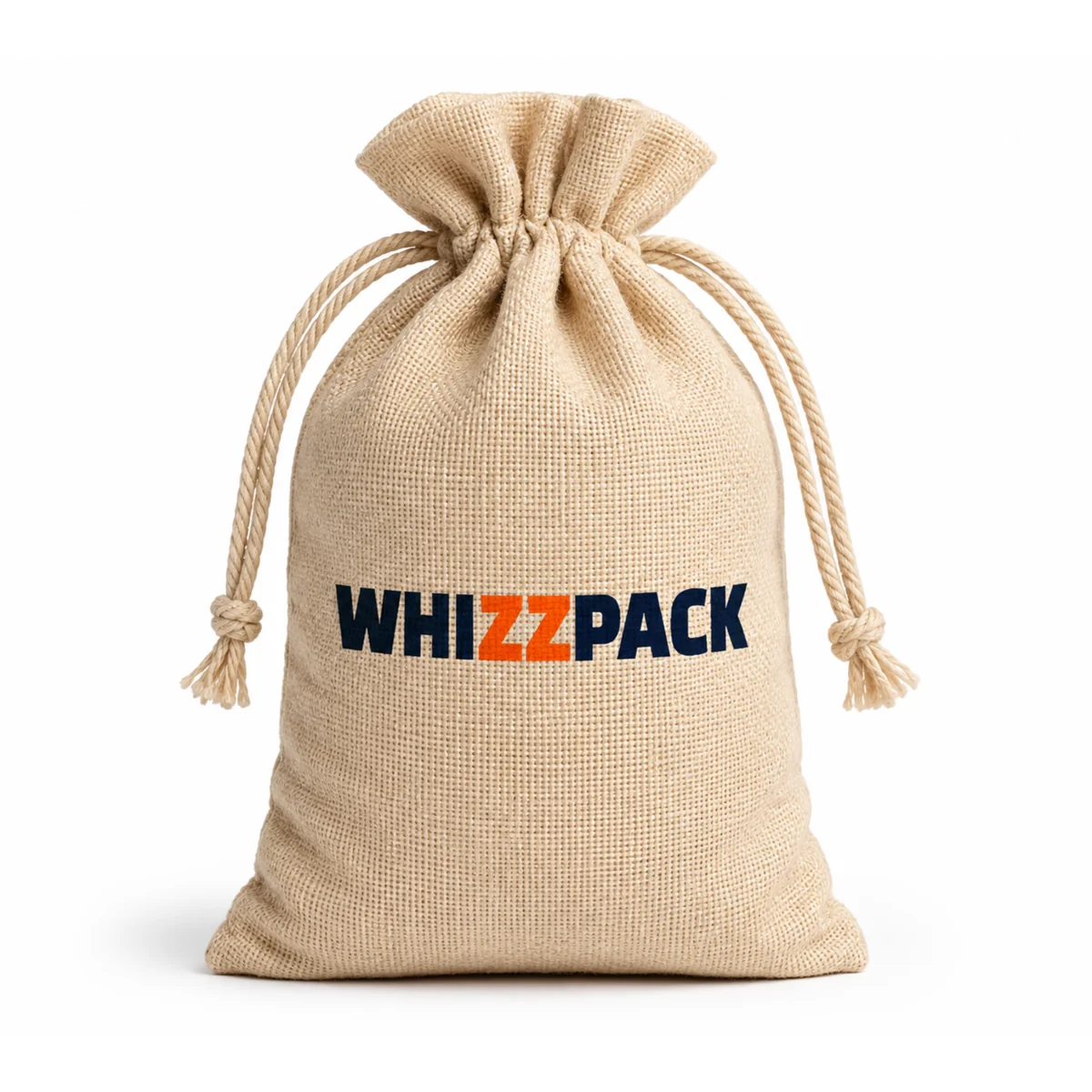 Drawstring cotton seed bag natural and food grade by Whizzpack India